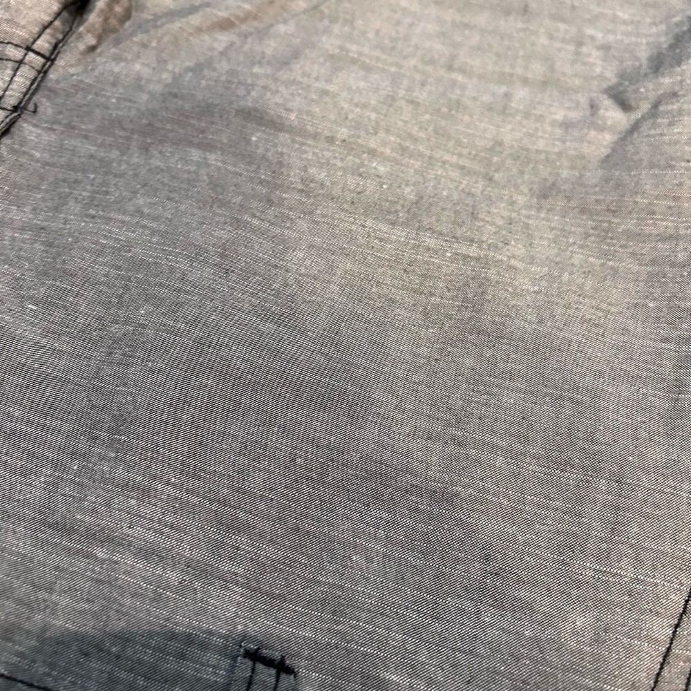 Men’s Gray Flat Front Shorts - Picture 3 of 7